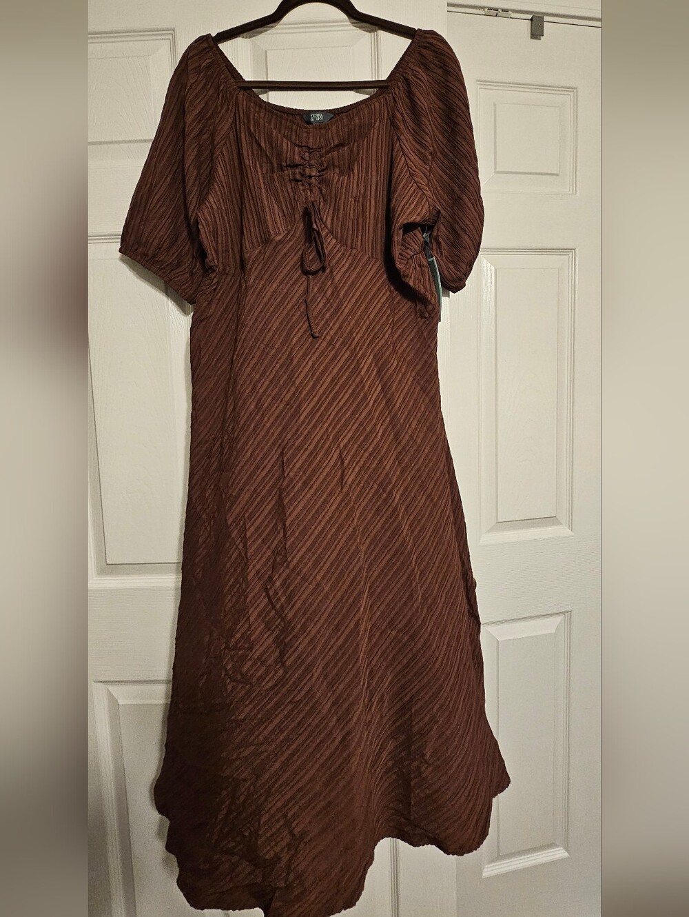 Terra & Sky Plus Midi Dress Size 0X